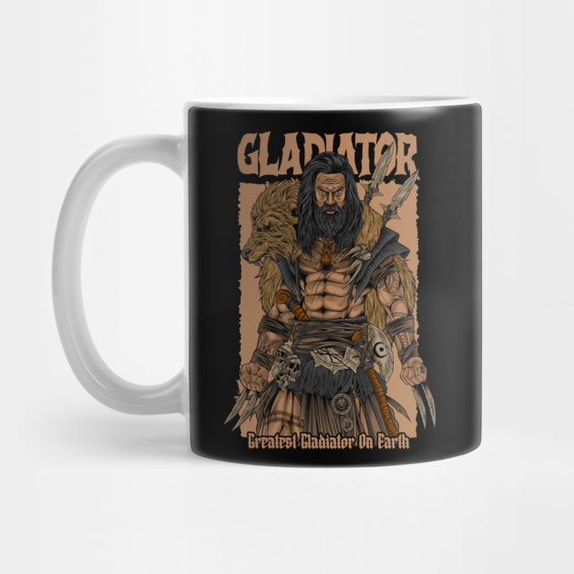 GLADIATOR by TOSSS LAB ILLUSTRATION